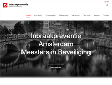 Tablet Screenshot of inbraakpreventie.nl